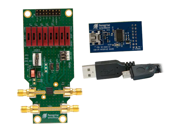 PE43711 Glitch-less RF Digital Step Attenuators