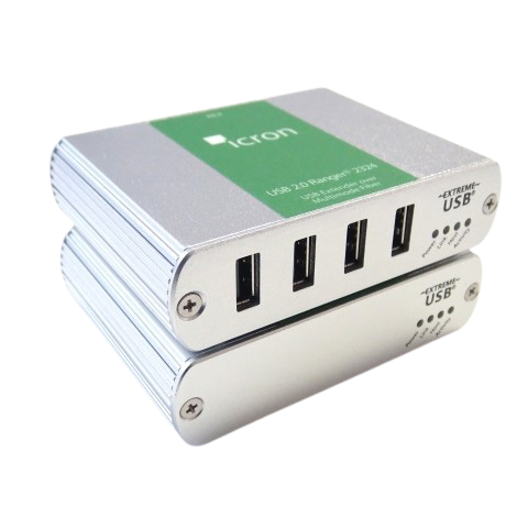 USB 2.0 Ranger 2324 Four-port Multimode Fiber 500m extender