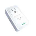 R0809A01 Wireless Plug-and-Play Power Outlet with Consumption Monitoring and Power Outage Detection
