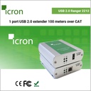 [00-00255] USB 2.0 Ranger 2212 Single-port USB 2.0 extender up to 100 meters over CAT (Australia)