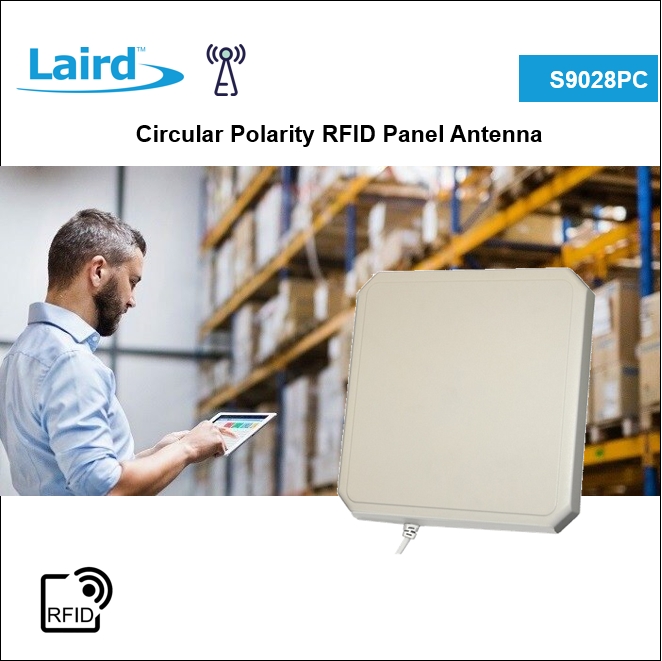 S9028P Circular Polarity RFID Panel Antenna