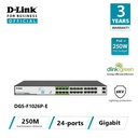 [DGS-F1026P-E] DLink 250M 16/24-Port Gigabit PoE Switch with 2 SFP Ports (24 ports)