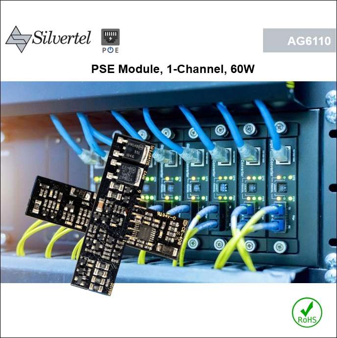 AG6110 PSE Module, 1-Channel, IEEE802.3af & at | On-Demand Enterprise ...